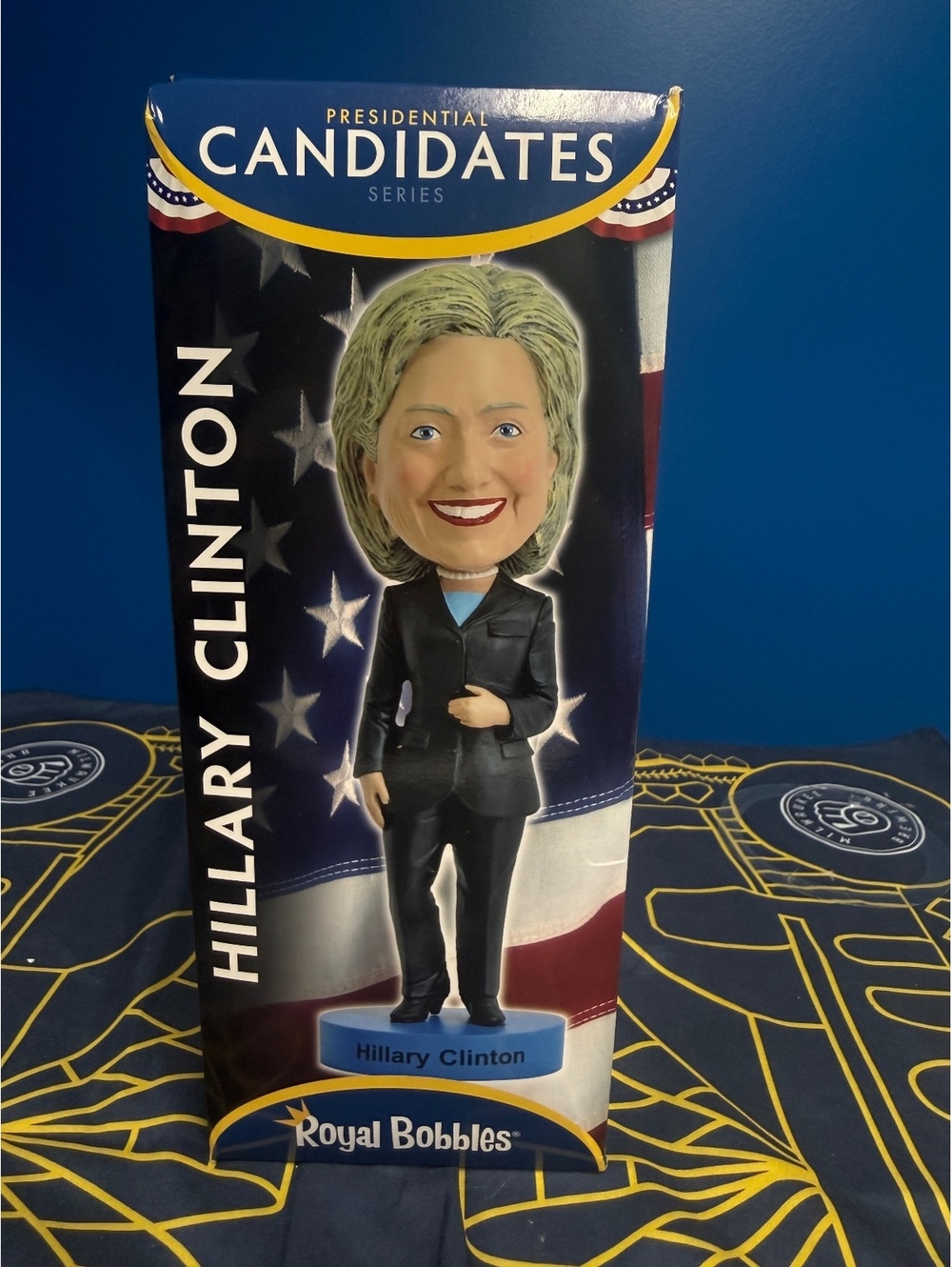 Royal Bobbles Hillary Clinton Presidential Candidates Series Bobblehead NIB
